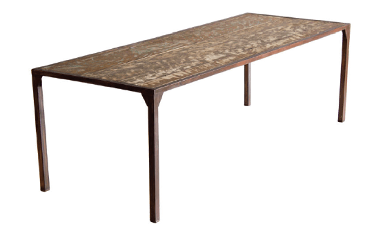 10 Seater Industrial Table