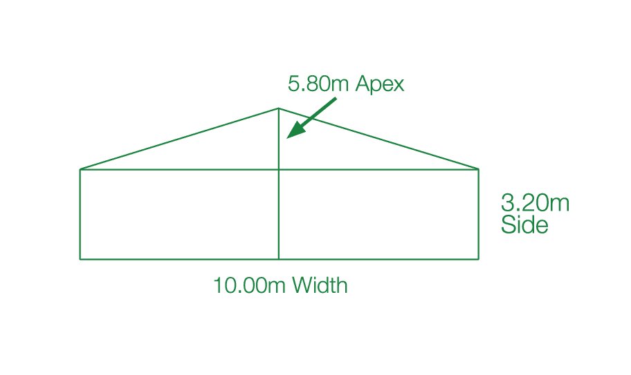 10 m CLEARSPAN STRUCTURE design