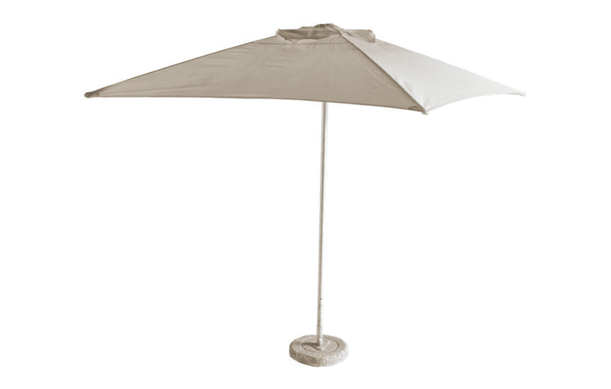 2.5m x 2.5m White Umbrella