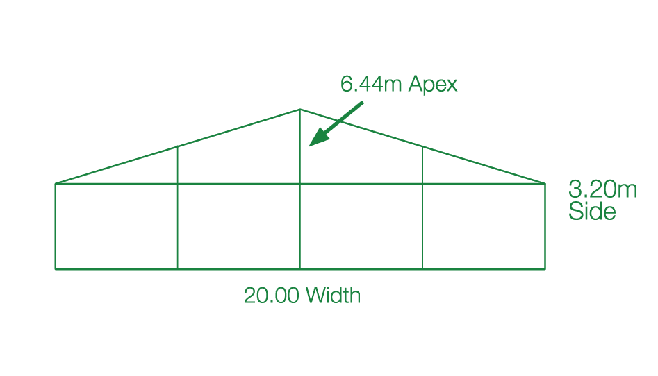 20 m CLEARSPAN STRUCTURE design