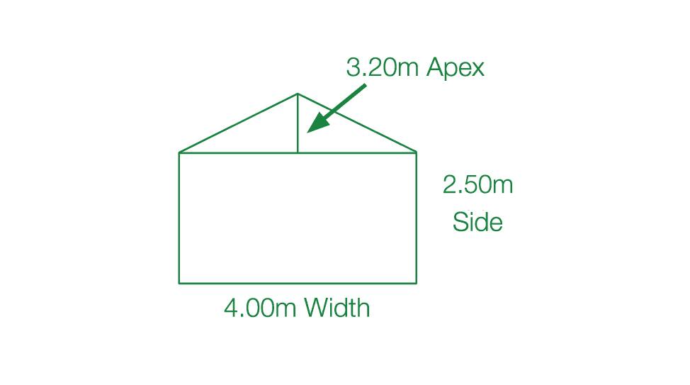 4 m CLEARSPAN STRUCTURE design