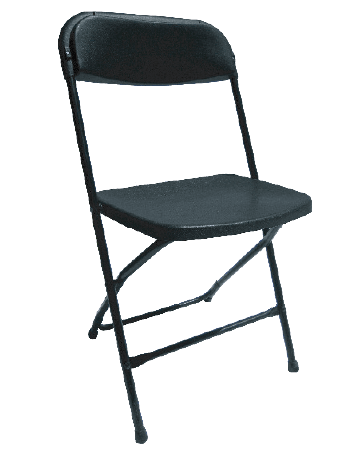Black Folding Chair