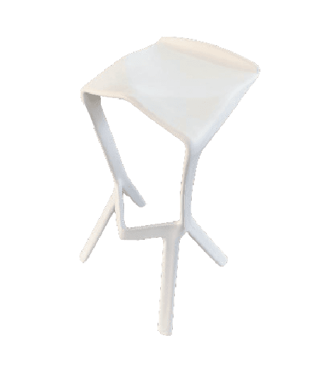Shark Fin Bar Stool