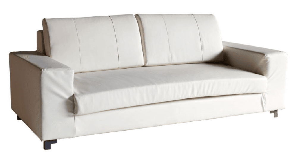 White Double Couch