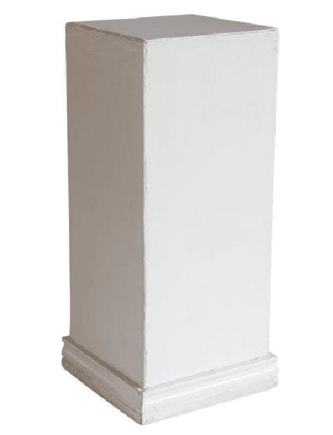 White Plinth
