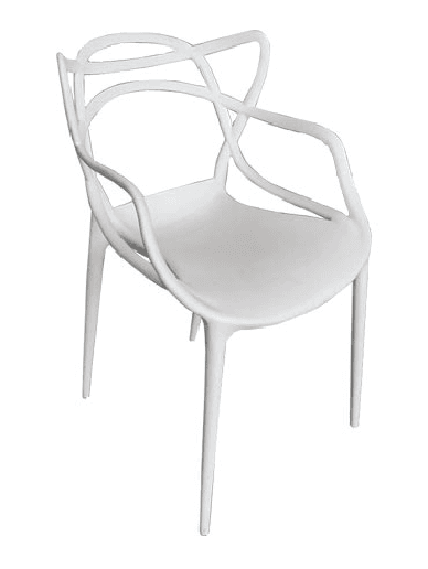 White Web Chair