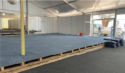 Wood Lay of the Land Flooring c/w carpeting