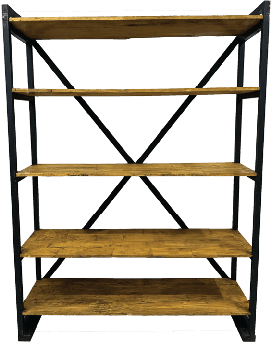 Wooden Shelving Unit